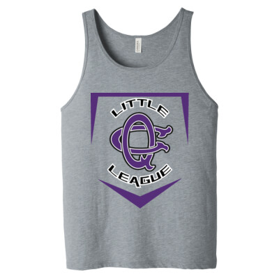 Adult Unisex Jersey Tank - Grey Thumbnail