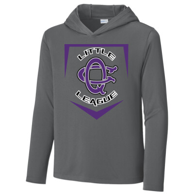 Youth DriFit Long Sleeve Hoodie - Grey Thumbnail