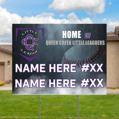 Yard Sign - two players Thumbnail