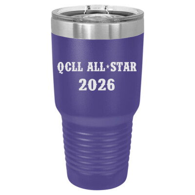 All Star Engraved Personalized Tumbler - 2 sides  Thumbnail